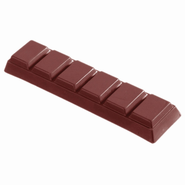 Schneider Schokoladen Form - Riegel, 275 x 135 x 24 mm / 125 x 30 x 13 mm, 50 gr, 1 x 7 Stück, 421132
