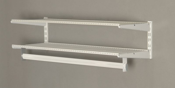 Element System REGAL-SET WARDROBE 1, WEISS, RS32, FOLIE, VE: 6 Stück, 11357-01000