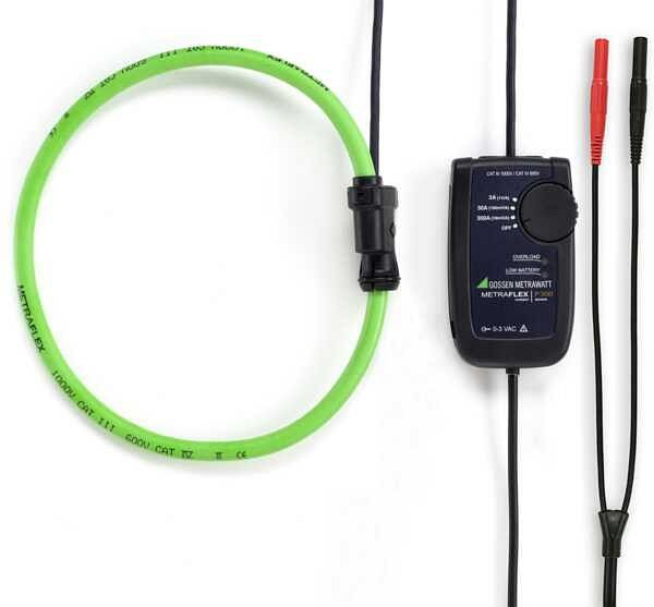 Gossen Metrawatt Flexibler Stromsensor 3/30/300 A, 1V-10mV/A, Schleifenlänge 450 mm, Z502E