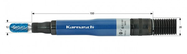 Karnasch 11.4706 Druckluft Profi-Geradschleifer KA60R für Frässtifte Schaft 3,0mm, 114706