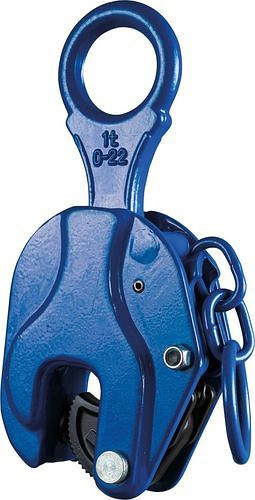 PLANETA Hebeklemme VLC-1, mit Sicherheitsarretierung, Tragfähigkeit 1000 kg, Greifbereich 0 - 22 mm, 306562
