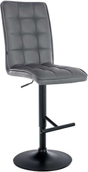 CLP Barhocker Peking V2 Kunstleder schwarz, grau, 321592
