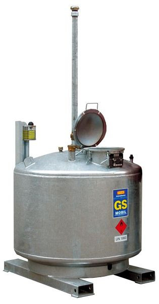 Cemo Mobiler Gefahrstoffsammler 980 l, 7715, 4052886083871