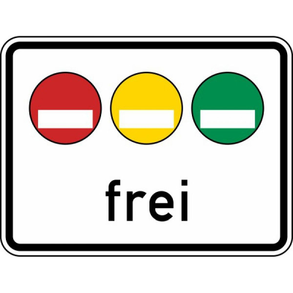Stein HGS Freistellung Verkehrsverbot § 40 Abs. 1 Bundes-Immissionsschutzgesetzes, 600 x 450 mm, Flachform 2 mm, RA1, 1031-50-111