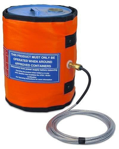 DENIOS Heizmantel für 60-Liter-Fässer, T4 Ex-Schutz, 130 W, 236436