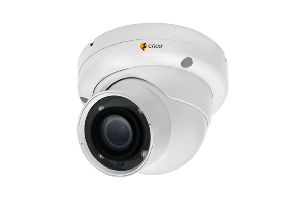 eneo IPD-52M2713MAA 1/2,8" Netzwerk Dome, Fix, 1920x1080, Tag/Nacht, DOL-WDR, 2,7-13,5mm, Infrarot, IP66, 230800