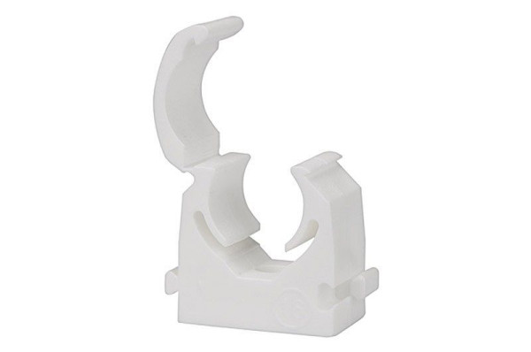 AEROTEC Rohrklemme Außendurchmesser 18 mm weiß, 25603424