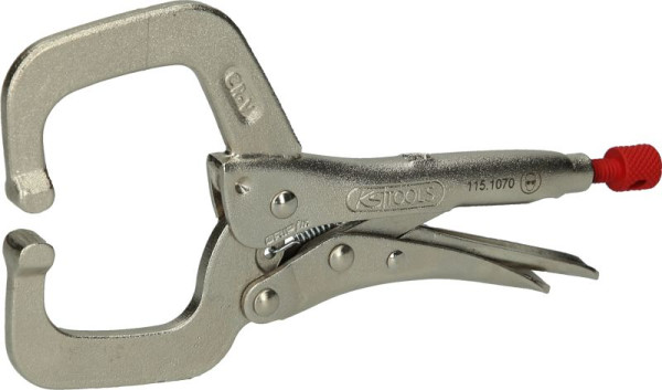 KS Tools Schweiß-Klammer-Gripzange 0-35mm, 115.1070, 4042146138007