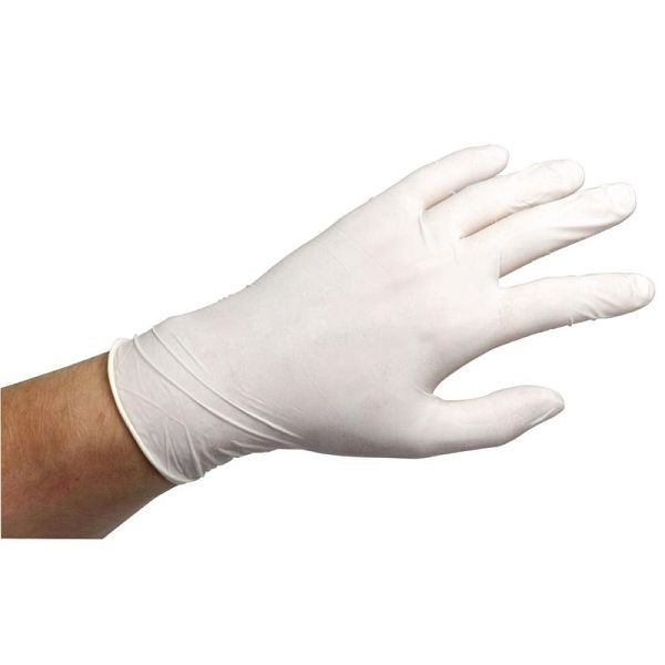 Vogue Gepuderte Latexhandschuhe weiß, VE: 100 Stück XL, A228-XL