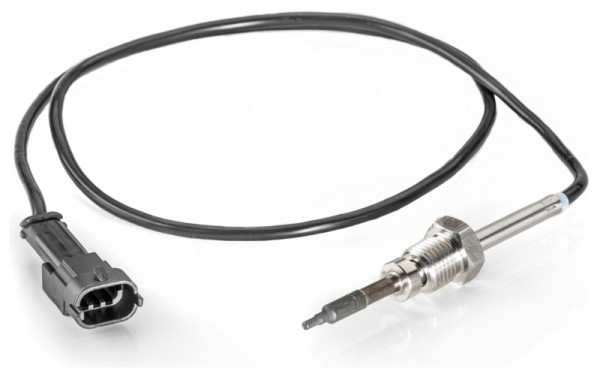 HELLA Sensor, Abgastemperatur, 2-polig, geschraubt, Kabel: 780mm, 6PT 014 494-341