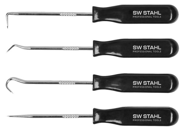 SW-Stahl Mini-Hakensatz, 4-teilig, 94870L, 4033592028691