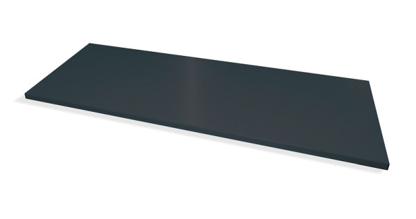 C+P Einlegeboden lackiert, Acurado-1000, Maße (B x T): 1194 x 452 mm, Traglast 70 kg, Inneneinrichtung: RAL 7021 Schwarzgrau, 1060-80 S10001