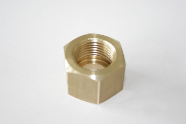 ELMAG Anschlußmutter Argon/CO2 für KAYSER-Druckminderer, IG 1/2', Schlüsselweite: 30mm, 9054121