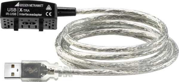Gossen Metrawatt Schnittstellenadapter USB X-TRA mit Software METRAwin 10 im Set, USB X-TRA SET, Z216D