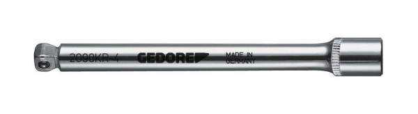 GEDORE Kardanverlängerung 1/4" 148 mm, Chrom-Vanadium-Stahl, 6121030