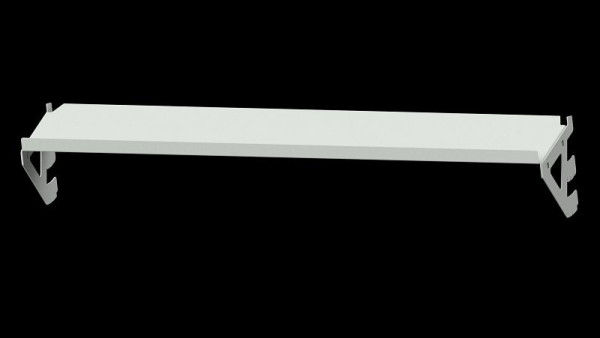 ANKE Werkbänke Ablageboden Systemaufbau, 763 x 160 mm (AM 764), RAL 7035, 960.823