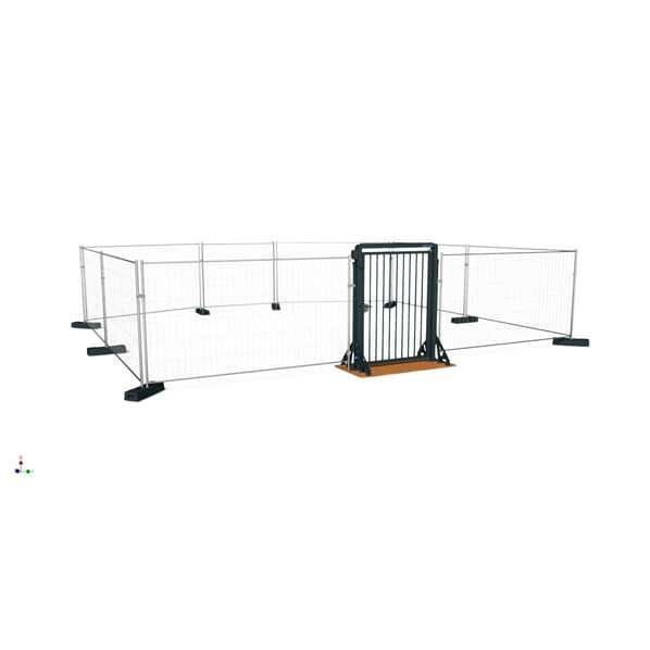 Schake gesichterte Baustellenabgrenzung, 3B7090VD-SET, 4250384768683