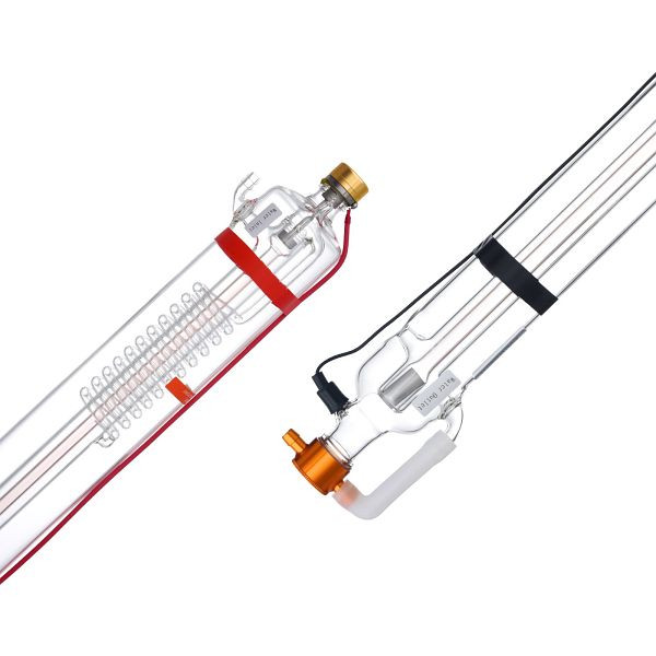 VEVOR 90W CO2-Laserröhre, 125cm Laser Tube für CO2 Lasergravierer Glas Laser Rohr, CO2JGG90W000YYZS2V9