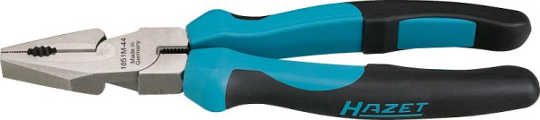 Hazet Kraft Kombi-Zange, Norm: DIN ISO 5746, Oberfläche: poliert, gestrahlt, Länge: 200 mm, 1851M-44