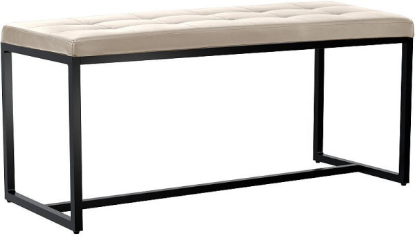 CLP Sitzbank Barci B Kunstleder, creme, 325073, 4255716336929