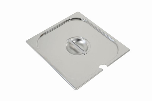 Bartscher Deckel 2/3GN, mit Löffelaussparung, A120637, 4015613271309