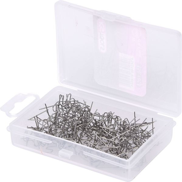KS Tools Reparaturklammer W-Form Durchmesser 0,6 mm, VE: 100 Stück, 150.1053