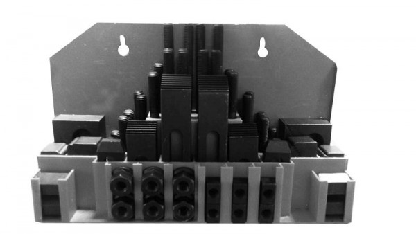 MACK Aufspannset 58-teilig Anzugsgewinde M16, T-Nutensteine 18 mm, 11-ASS-M16