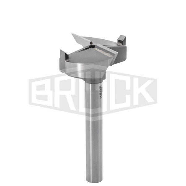 BRÜCK ZOBO Bohrer WD Hartmetall, Durchmesser: 40mm, Gesamtlänge: 100mm, Bohrsystem 3, 762364
