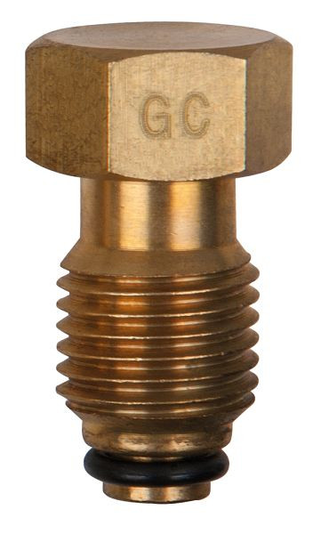 KS Tools Verschluss-Adapterstück M14x1,5 Außengewinde und 16 mm Sechskant mit Dichtring, 150.2344