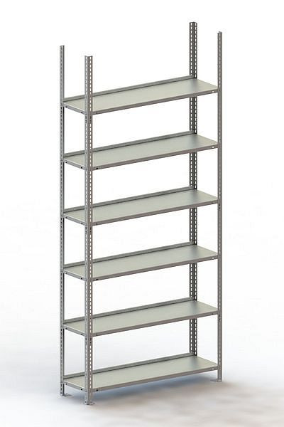 Meta Büro Compact GR 2200x1000x300 mm, RAL 7035, Bodenanzahl: 6, 20079369