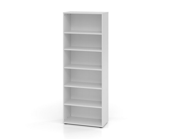 Hammerbacher Regal 968RE, 6 OH, Korpus: Grau, 80 x 40 x 215,4 cm (BxTxH), V968RE/5