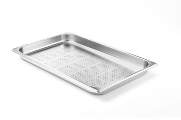 Hendi GN Behälter 1/1 perforiert, LxBxH: 530x325x20 mm, 2,5 L, 802168