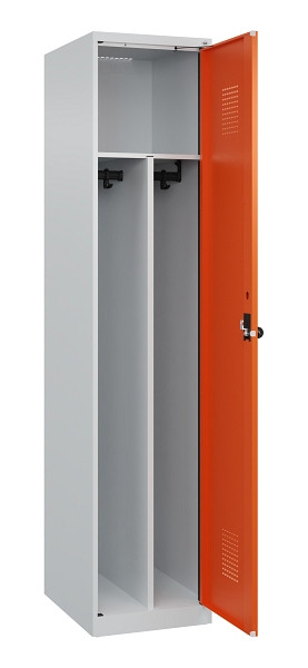 C+P Spind Evolo PLUS, 1 Abteil, 1850x400x500mm, 7035/2004, Verschluss Drehriegel, 049000-12F S10002