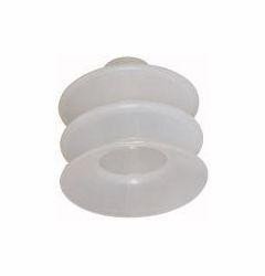 Riegler Balgsauggreifer, rund, 2,5 Falten, Material Silikon, 108524