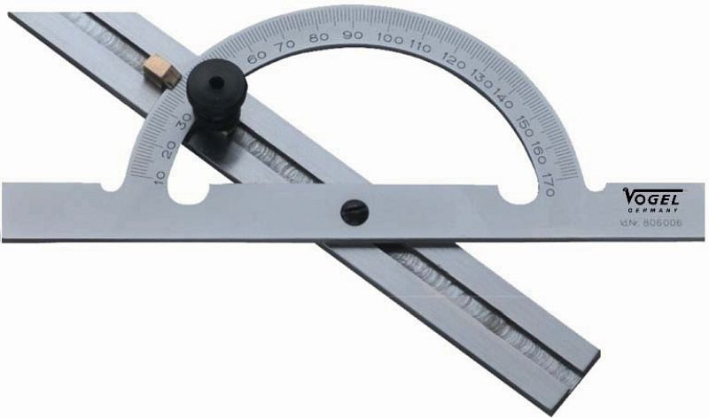 Vogel Germany Gradmesser (Schrägmaß), Schienenlänge: 300 mm, 320572