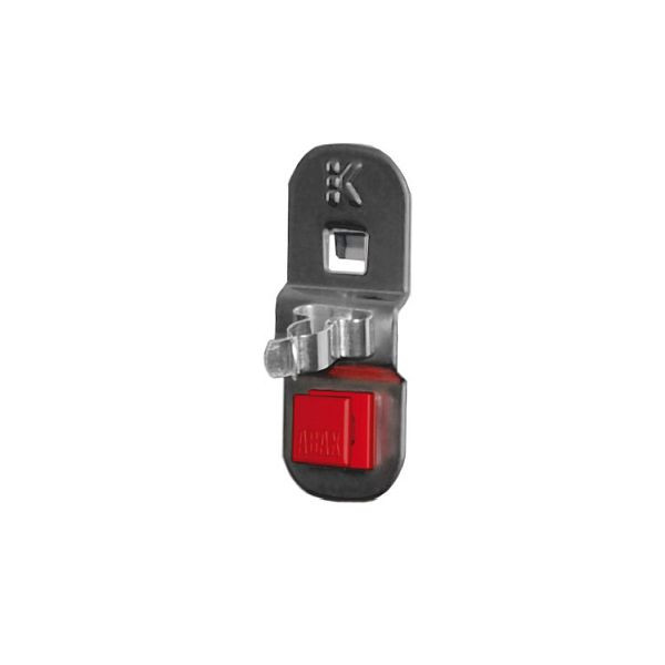Kappes RasterPlan/ABAX Werkzeugklemme D 10 mm, einfach, kleine Grundplatte anthrazitgrau, 3343.00.5208