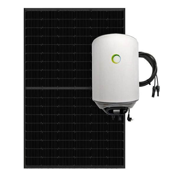 Offgridtec 450W Solaranlage mit 30L Fothermo Hybrid-Boiler zur Warmwasseraufbereitung, 4-01-018905