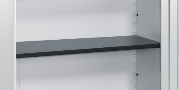 C+P Einlegeboden lackiert, Asisto, Maße (B x T): 924 x 363 mm, Traglast 70 kg, Inneneinrichtung: RAL 7021 Schwarzgrau, 143002-80 S10001