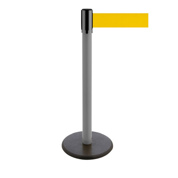 Stein HGS Personenleitsystem -P-Line Premium-, anthrazit, signalgelb, mit Gurtendstück (Standard), Gurtlänge: 3,8 m, 34241a-1202