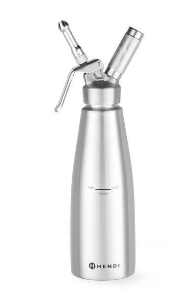 Hendi Sahnespender Profi Line, 1 L, ØxH: 98x330 mm, 588024