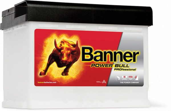 Banner Power Bull PROfessional P63 40, Kalzium PKW Batterie der neuesten Generation, 013563400101