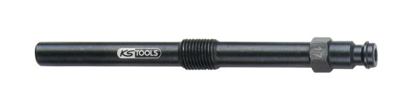 KS Tools Glühkerzen Adapter, M10x1,0 mit Außengewinde, Länge 108 mm, 150.3677