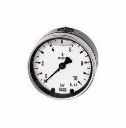 Wika Glyzerinmanometer, Anschluss hinten, Ø 63 = zentrisch, Ø 100 = exzentrisch, 102243