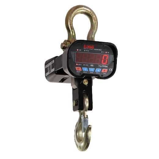 ELMAG Kranwaage GKW 5000, mit Digitalanzeige & Fernbedienung, 33415