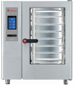 Eloma GENIUS MT 10-11 Heißluftdämpfer 400V / 17kW, Elektro, Rechtsanschlag, Halogen/Zweifach, Multi-Öko, Zuluft, Tür elektrisch, EL1113017-2A