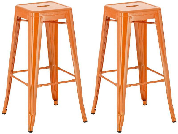 CLP Barhocker Joshua, orange, VE: 2 Stück, 307613, 4251563458708