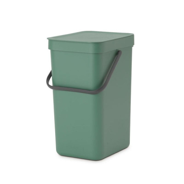 STEIN HGS Abfallsammler Sort & Go, tannengrün, Gesamthöhe 181 mm, 12 Liter, 83478.0010