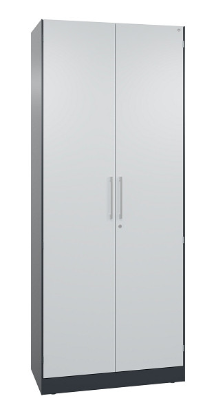 C+P Flügeltürenschrank Asisto, H1980xB800xT435mm, 7016/7035, 141003-000 S10288