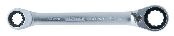 KS Tools GEARplus Doppel-Ratschenringschlüssel umschaltbar 14x15mm, 503.4576