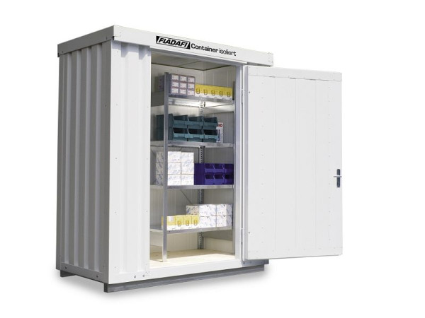 FLADAFI Materialcontainer IC 1100, isoliert, mit isoliertem Boden, 2.100 x 1.140 x 2.500 mm, F2221110101